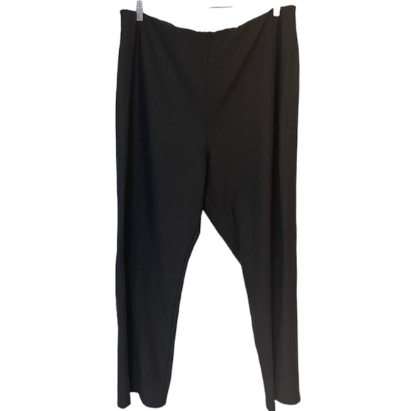 Fashion Bug Pants - Fashion bug plus size stretch, black dress slacks elastic waist, size 22/24
